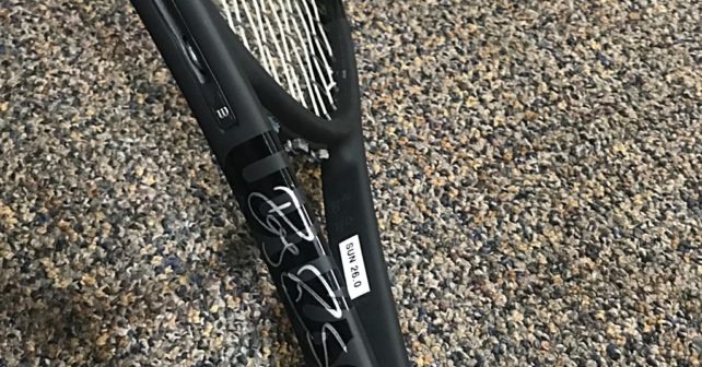 New paintjob for the Wilson Pro Staff RF97A