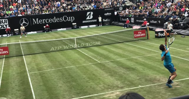 Roger Federer is back on tour