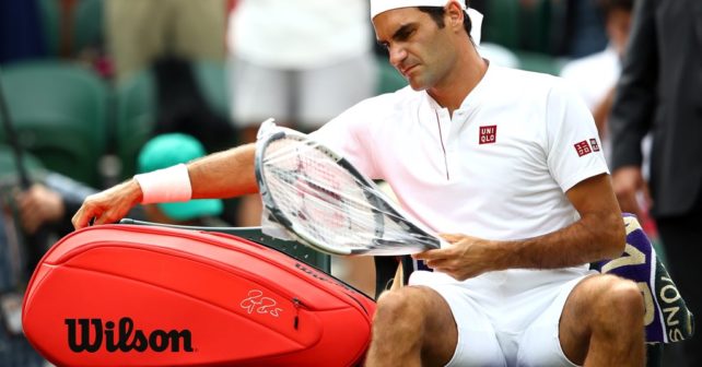 Wimbledon 2018 Round 2 Update - Federer's new bag