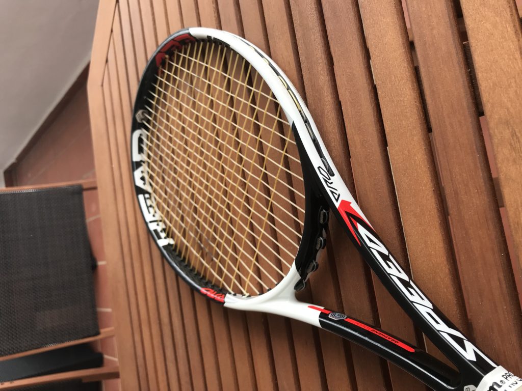 Novak Djokovic's Actual Racquet