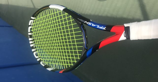 Tecnifibre Tflash 300 Powerstab Racquet Review - Tennisnerd