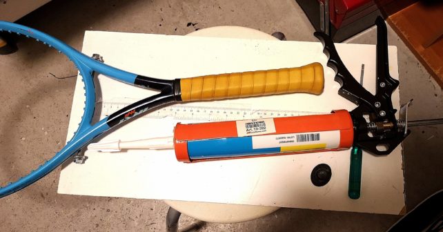 How to customize a tennis racquet