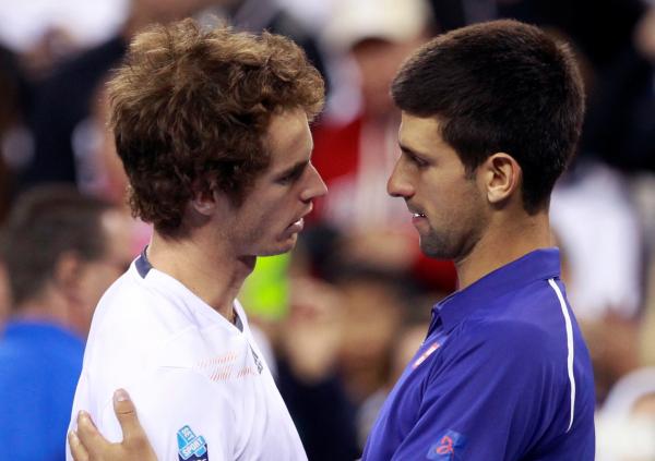Djokovic and Murray