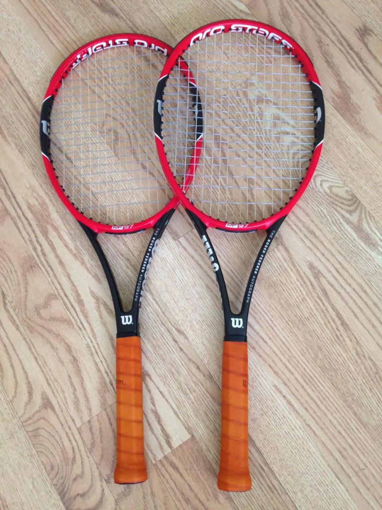 NEW 2014-2016 Wilson Pro Staff RF AUTOGRAPH FEDERER 97 4 1/4 grip Tennis Racquet 