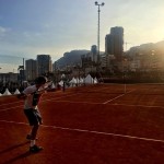 Beautiful clay courts