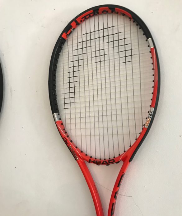 Andy Murray's Racquet Murray's actual racquet