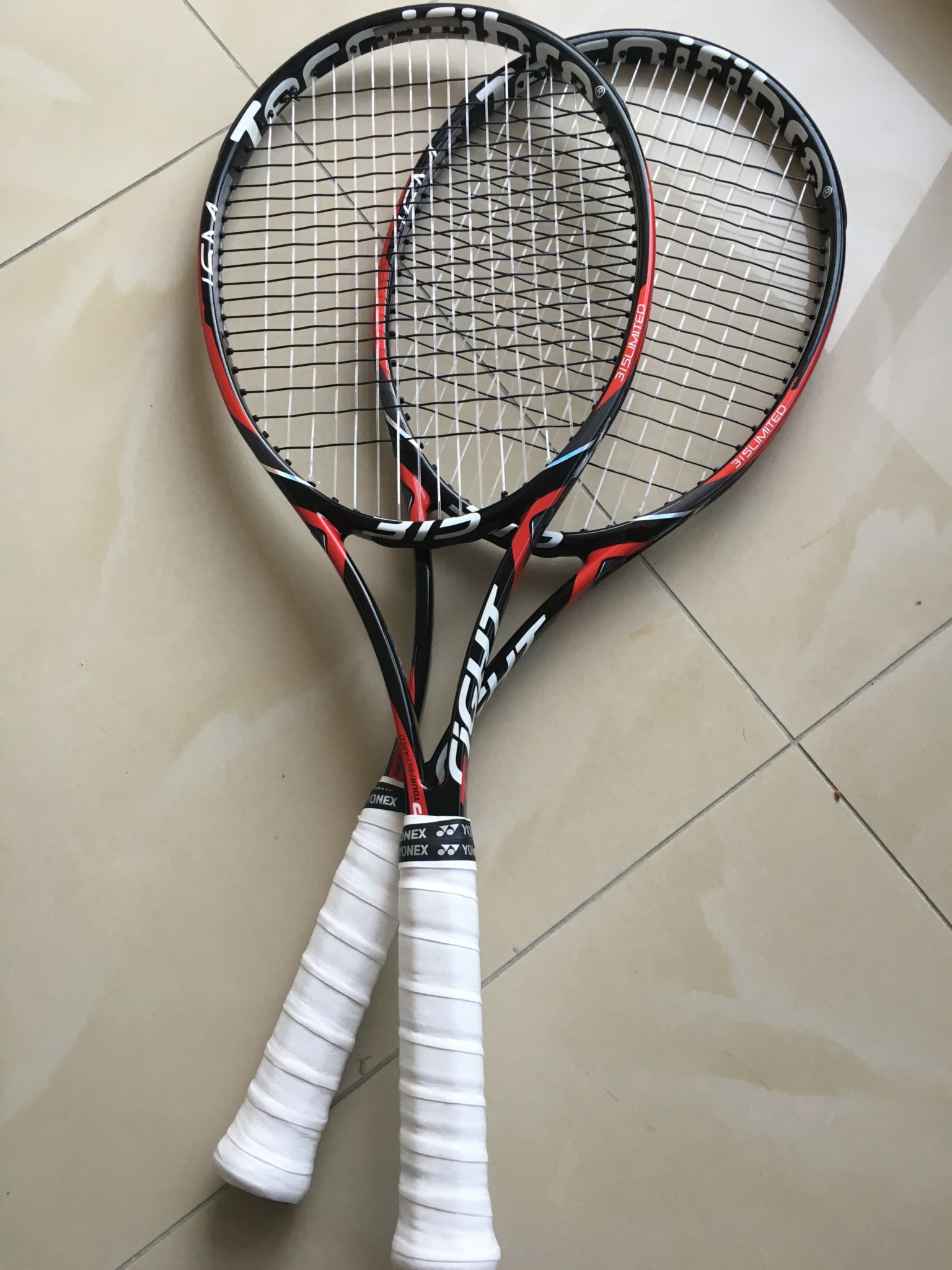 2015-16 Tecnifibre T-Fight 315 Dynacore Tennis Racquets 4-1/4" 
