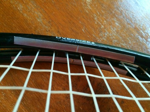 Customizing Your Racquet with Lead Tape Tennisnerd