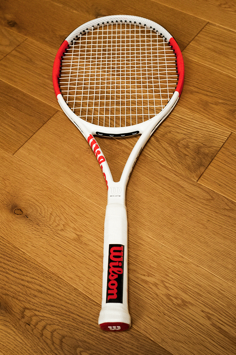 Tennis Wilson Six One 95 besaitet L2 4 1/4 Tennis Racquet €199.4