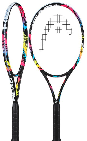 Tennis racquet head radical lite xt graphene white 90159-new 