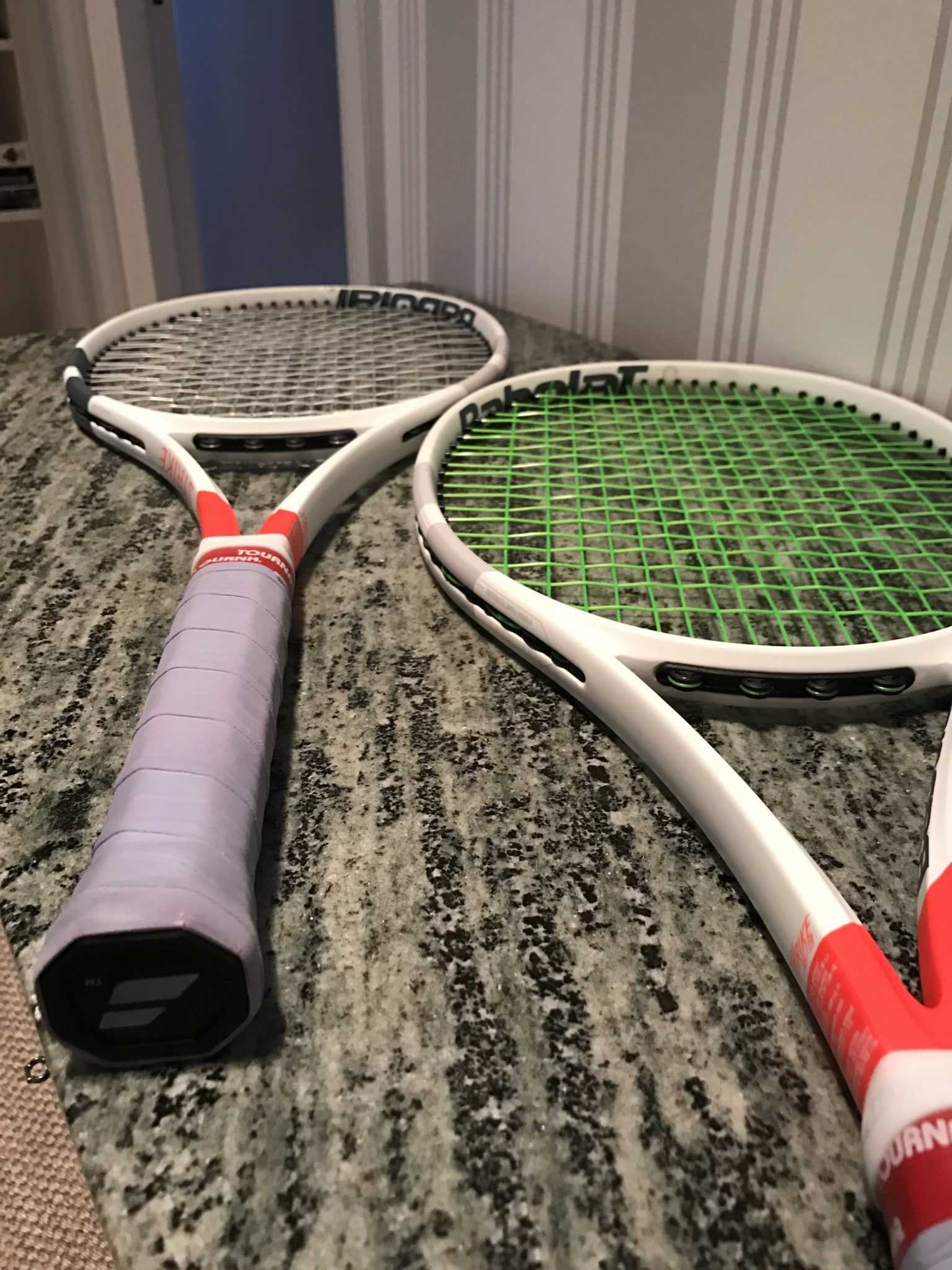 Babolat Pure Strike with Solinco Hyper-G Archives 