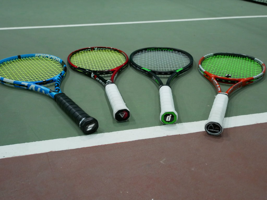 Playing with flexible racquets - too many racquets