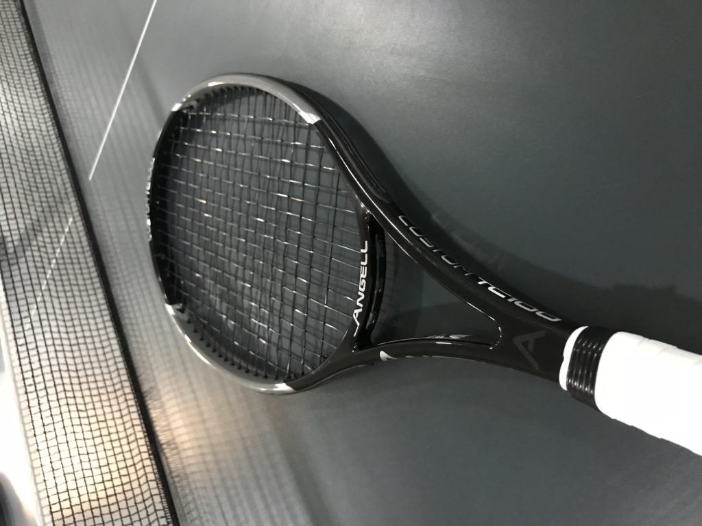 Angell Custom TC 100 Racquet Review - Tennisnerd reviews
