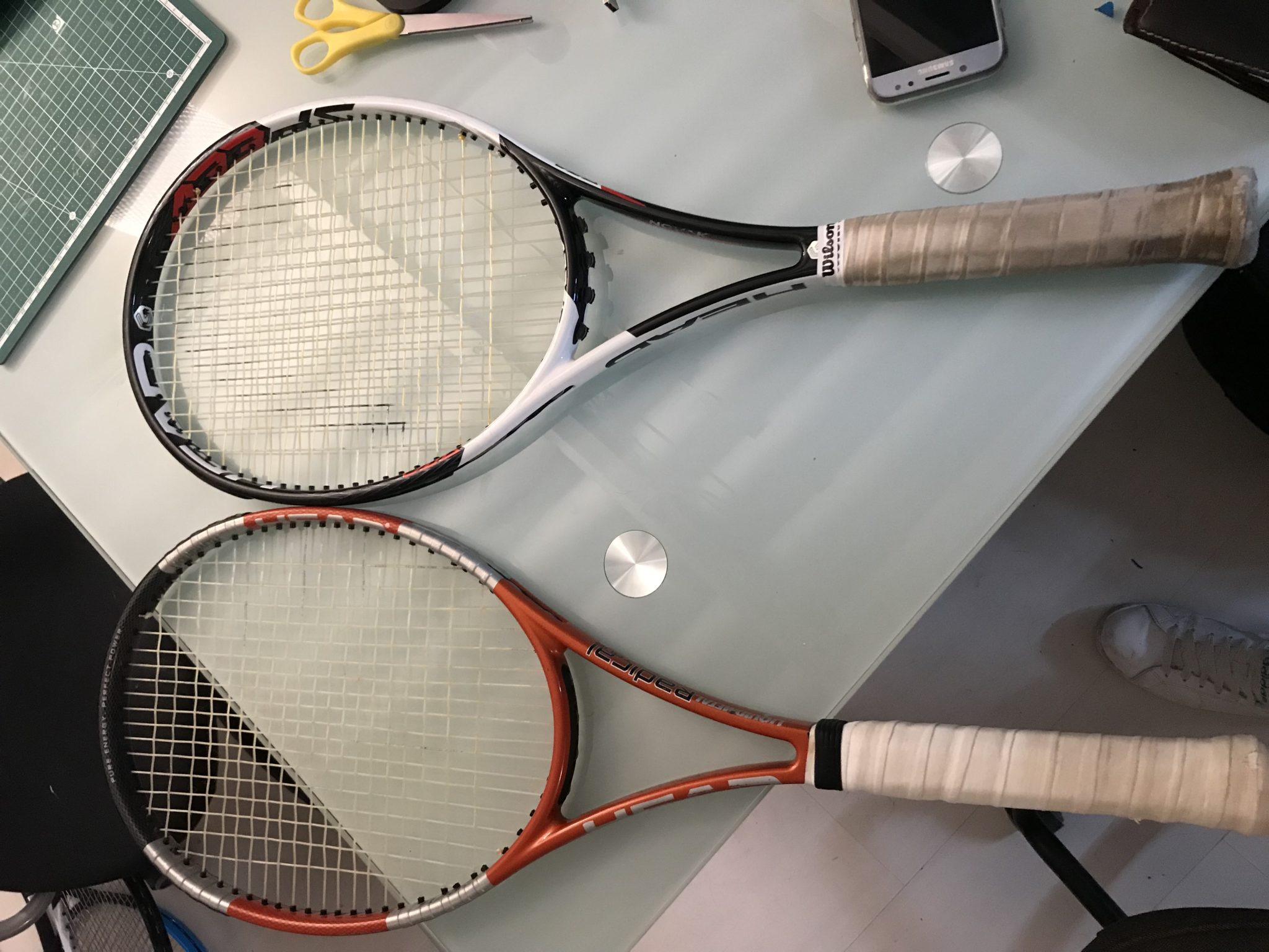 Djokovic's Actual Racquet - Tennisnerd review