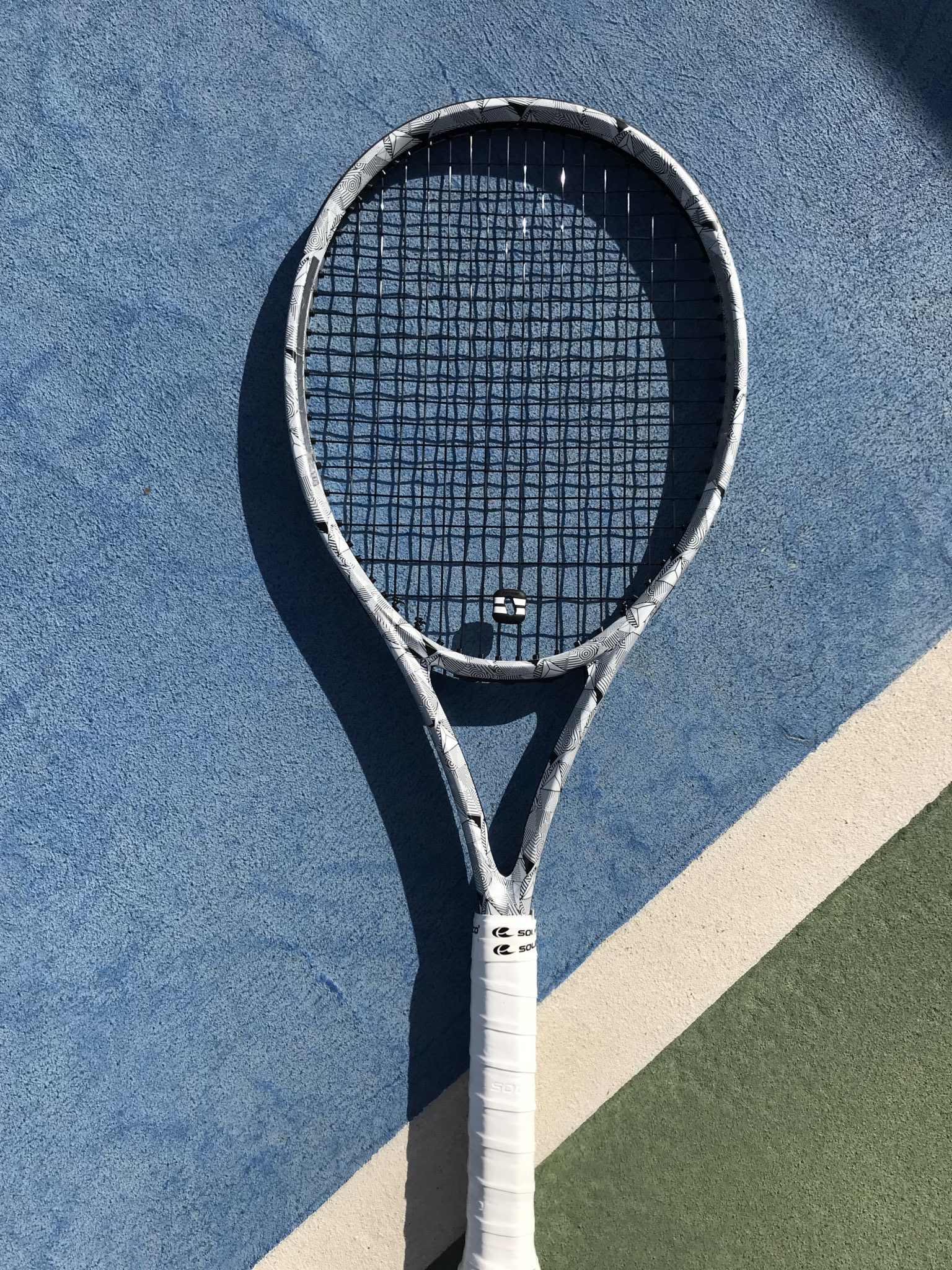 Wilson Clash 100 Tennis Racquet Quality String 