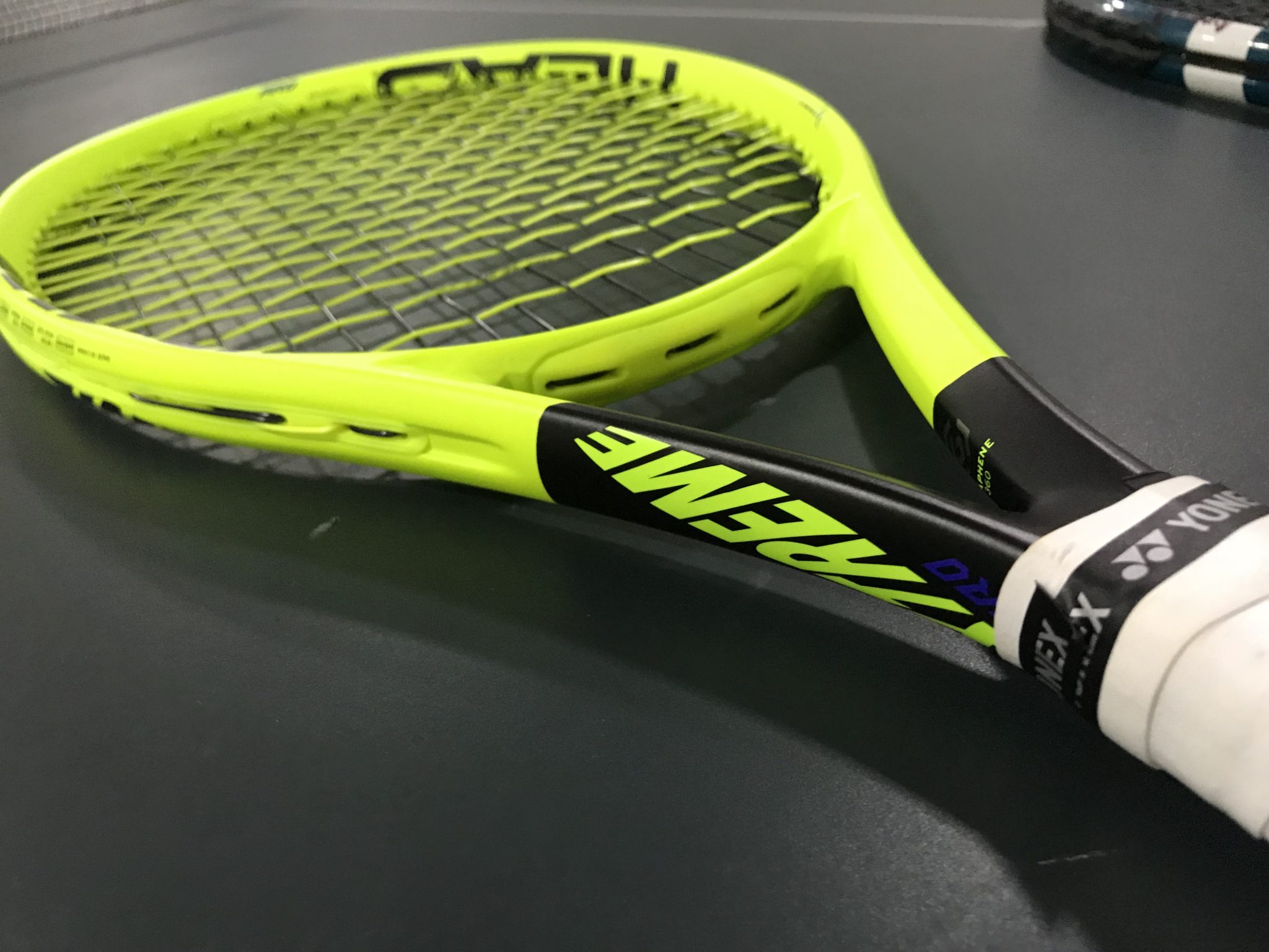Details about   New Head Instinct  Prostock Midplus 100 head 4 3/8 grip 16x19 Tennis Racquet 