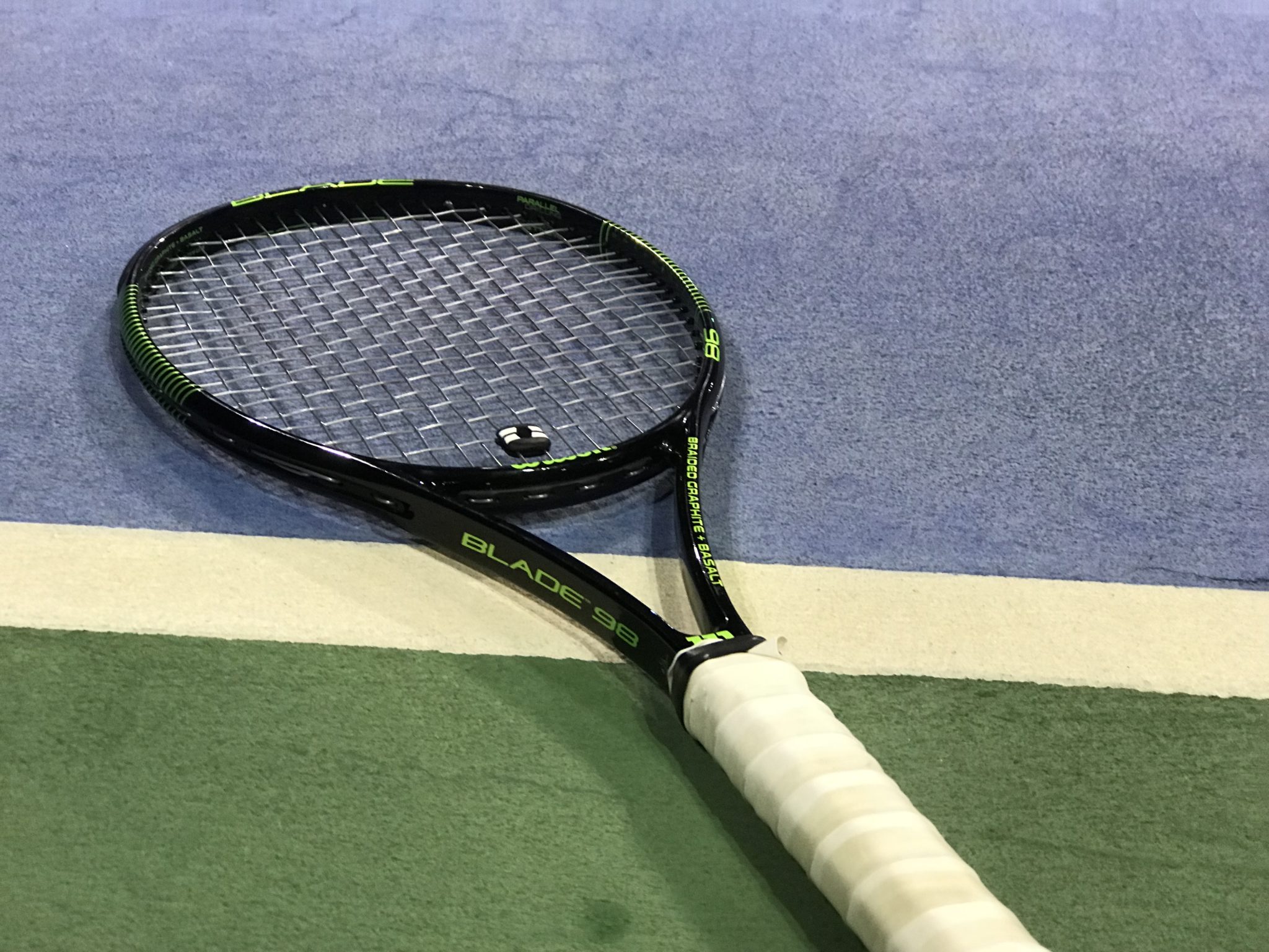 Ham sla Ezel Wilson Blade 98 Pro Stock Racquet Review - Tennisnerd.net