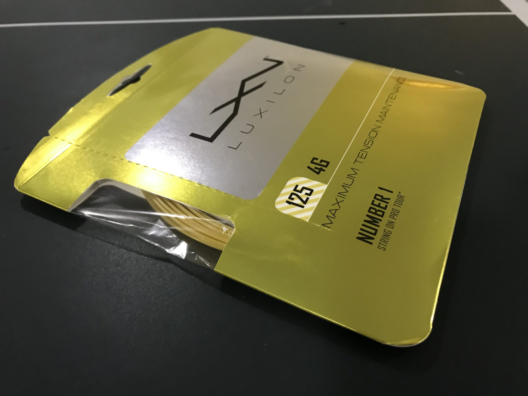 0,99€/m Luxilon 4G Soft 200 m Tennissaiten 
