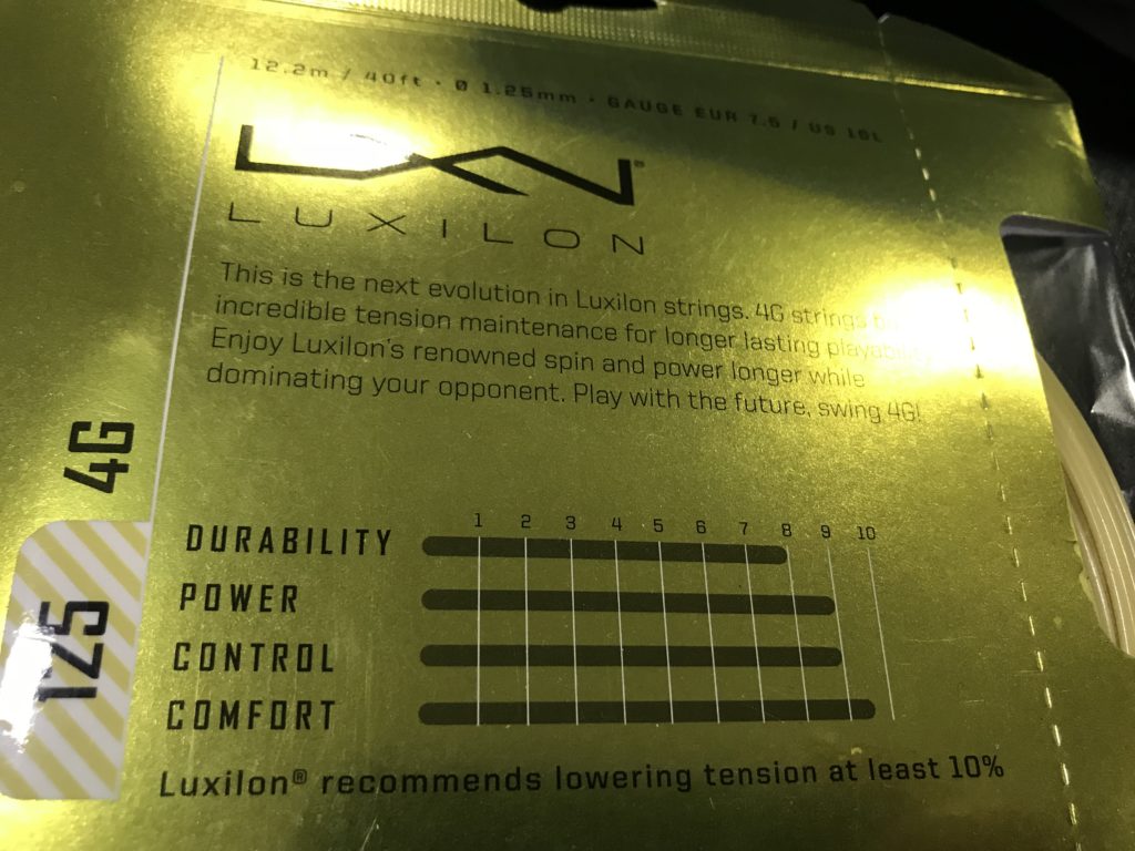 Luxilon 4G String Review