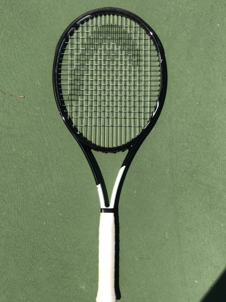 Playing with Novak Djokovic's Racquet a review of Novak's new racquet