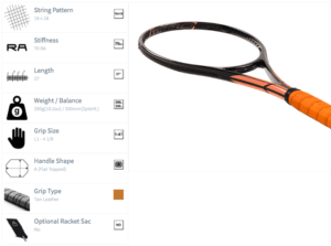 Custom Mini Racquet Custom Racquets - Tennisnerd.net - Get your own look and spec