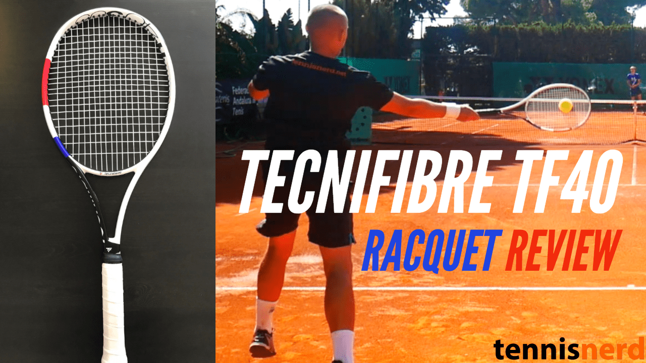 Tecnifibre TF40 Racquet Review - Tennisnerd.net Great new racquet