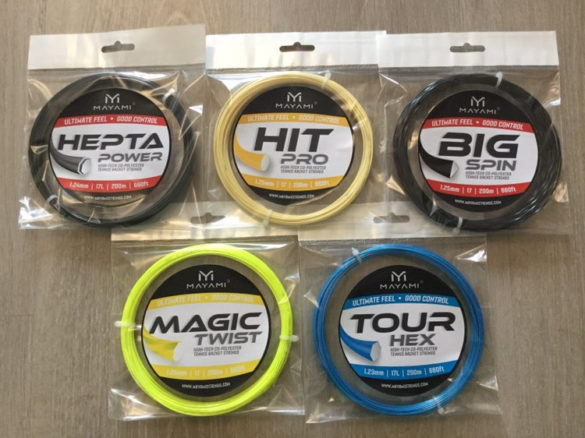 Mayami Tour Hex String Review - Tennisnerd.net And Magic Twist Review