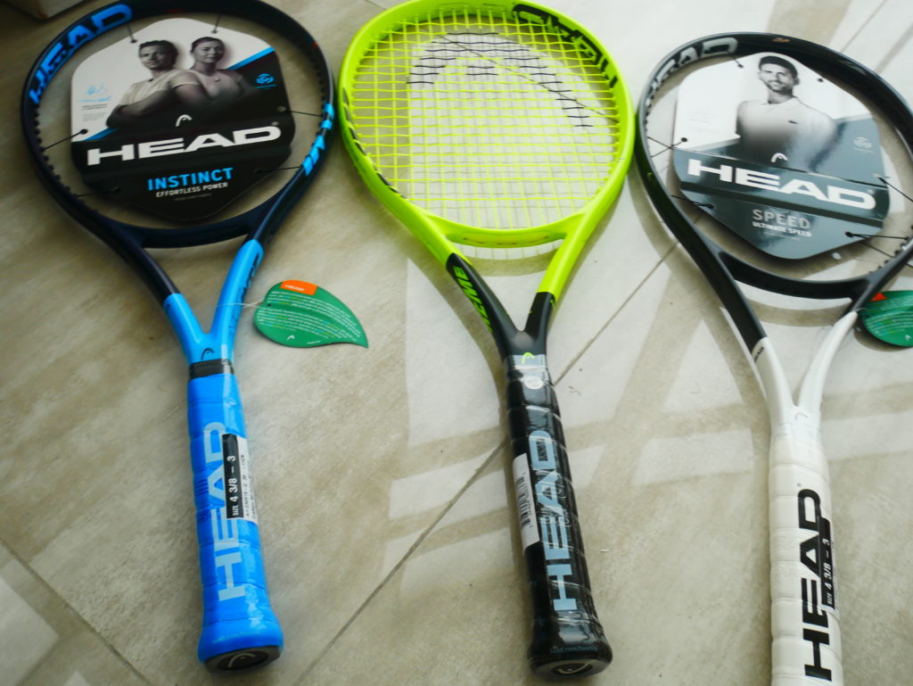 HEAD tennis racquets