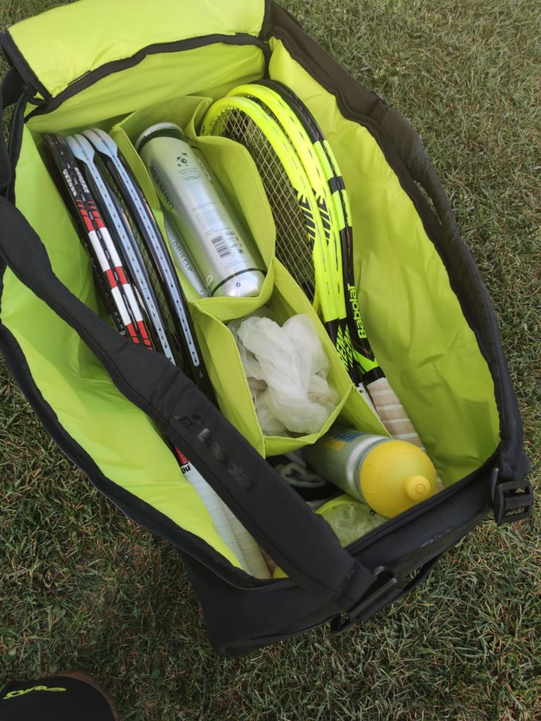 tennis duffel bag