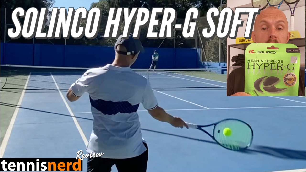 Solinco Hyper-G 16L Tennis String (Green)