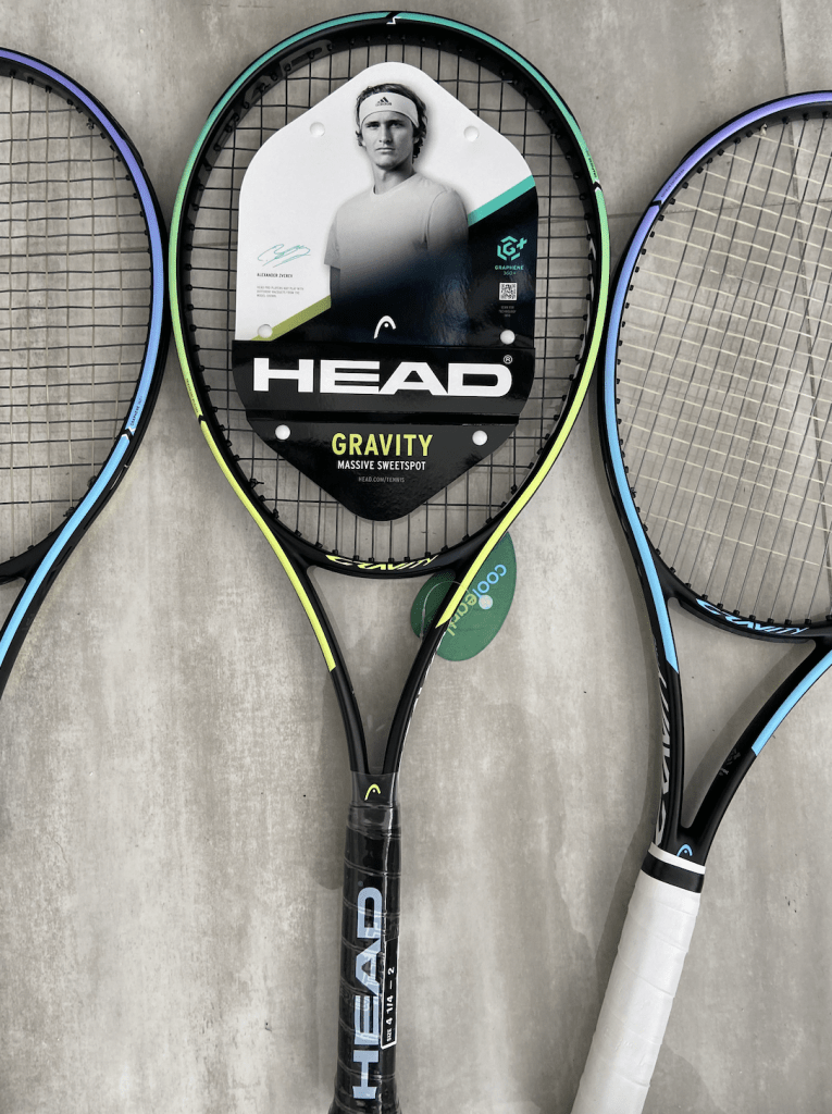 New HEAD Gravity Racquets More than paint?