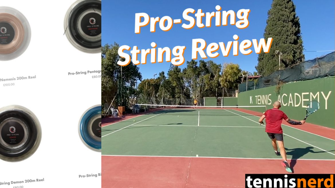 Testing ProString strings ProString tennis strings