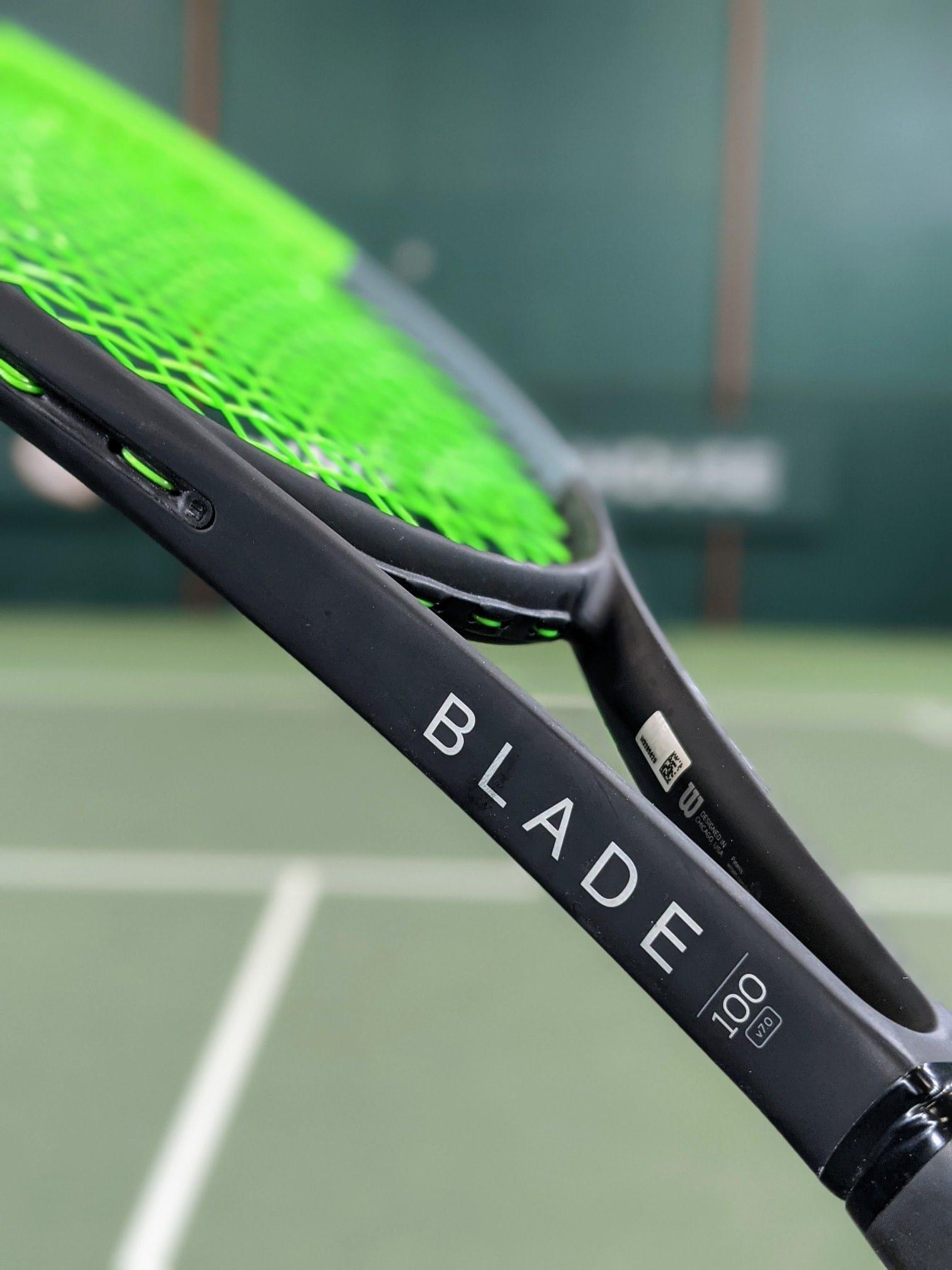 Details about   Wilson Blade 100L v7.0 285g free stringing with synthetic gut 
