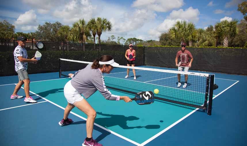 pickleball match