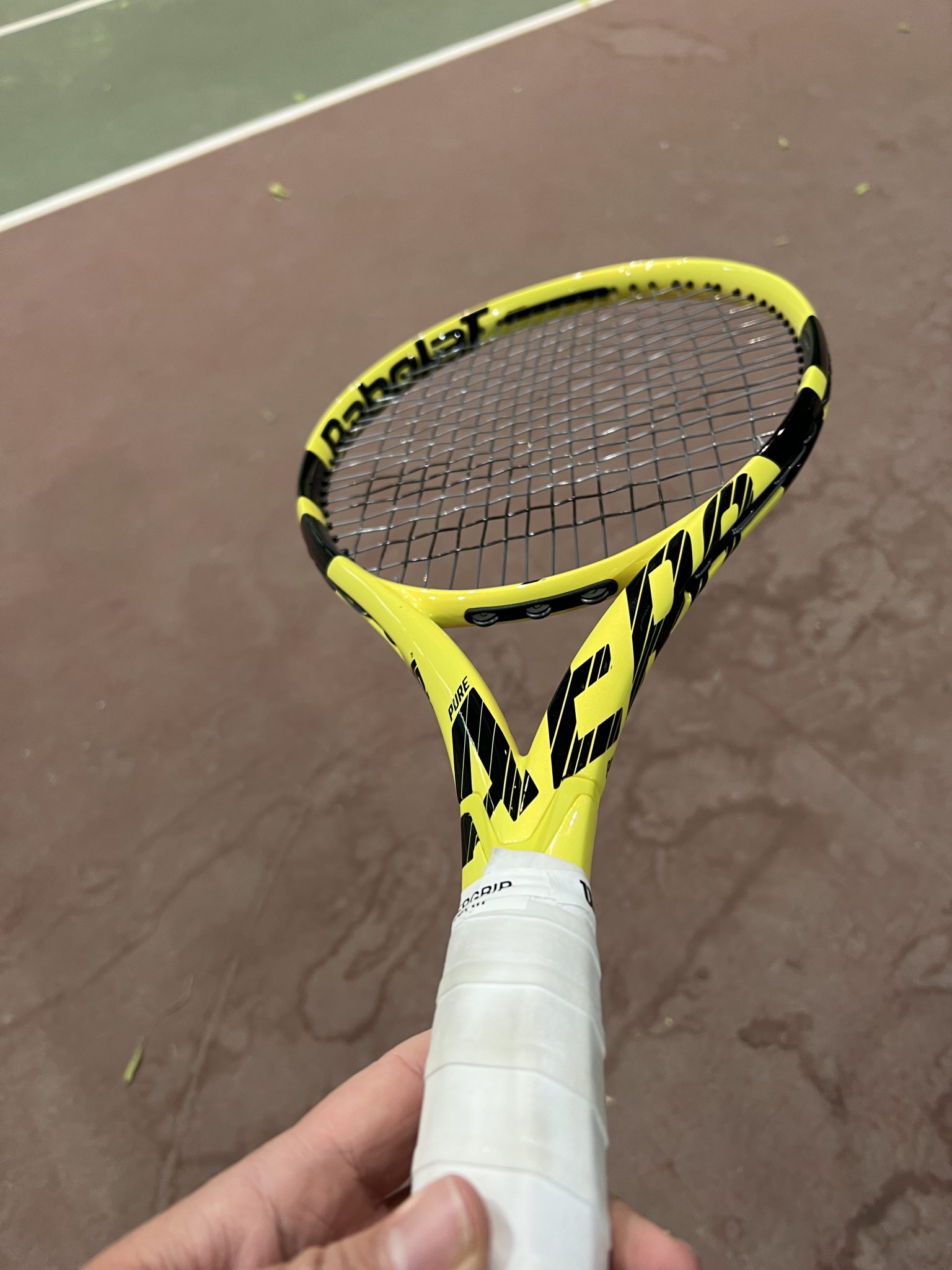 The lowest string tension on tour?