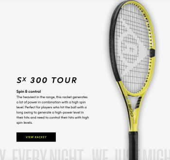 Dunlop SX Racquets 2022 - Tennisnerd.net