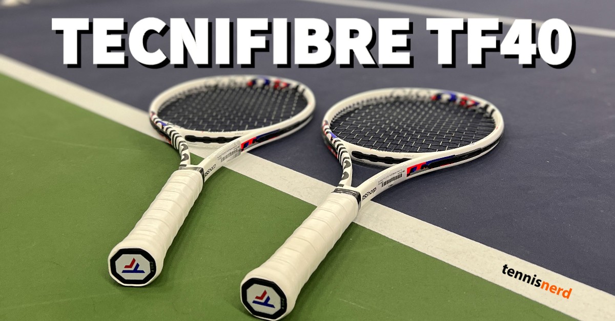 Tecnifibre TF40 2022 Racquets Review - Tennisnerd.net