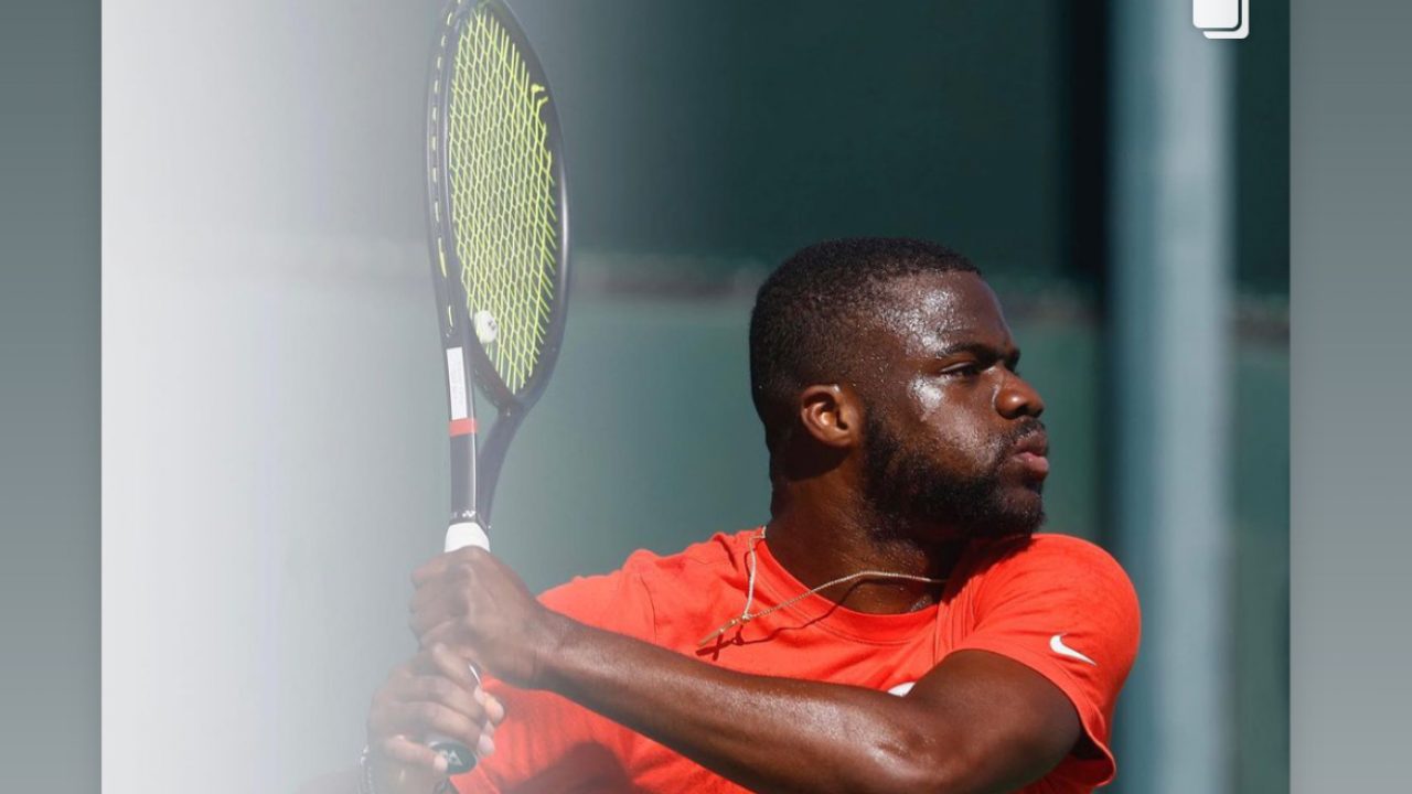 frances tiafoe racquet