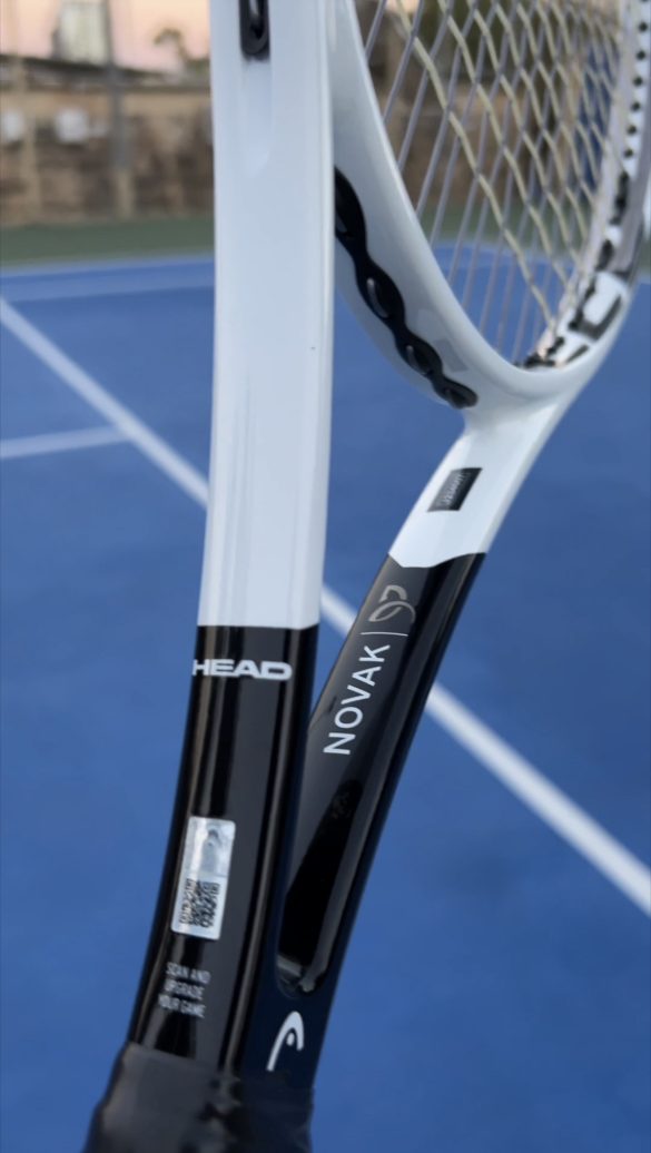 Does the best player use the best racquet?
