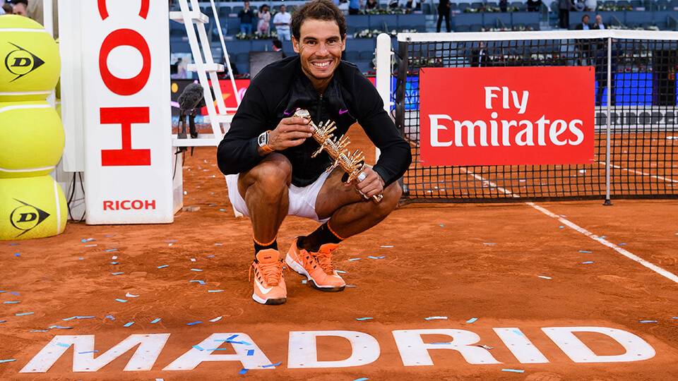 Rafa-Nadal-Masters 1000 Madrid betting clay