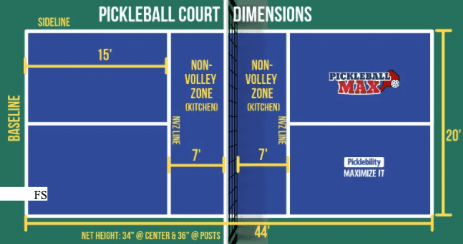 pickleball court