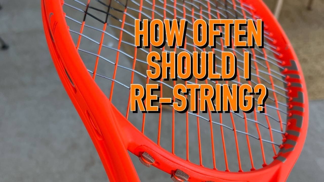 How often should I restring my racquet?