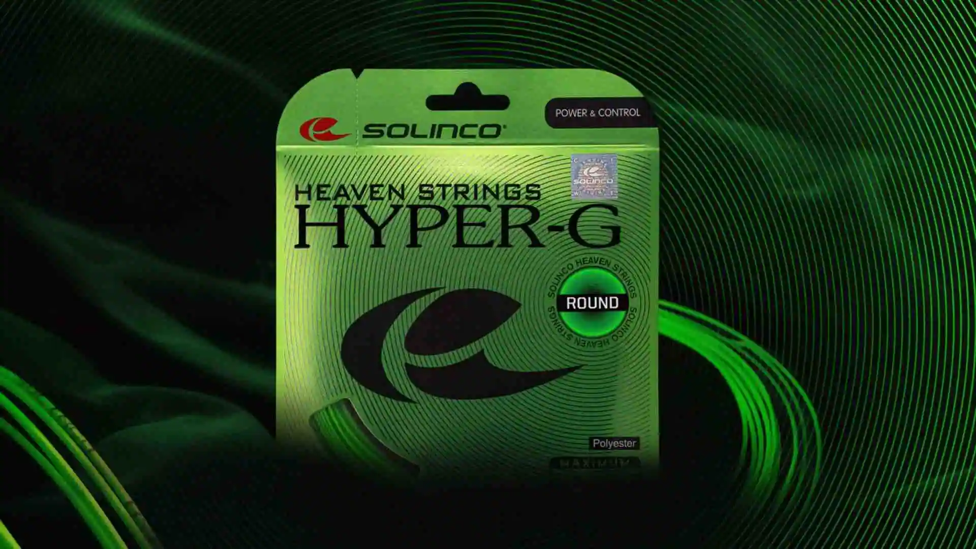 thumbnail image 2 of Solinco Hyper-G 18 Gauge 1.15mm Tennis String – New, Made In Taiwan 2 of 5