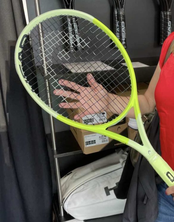 head extreme tour nite tennis racquet