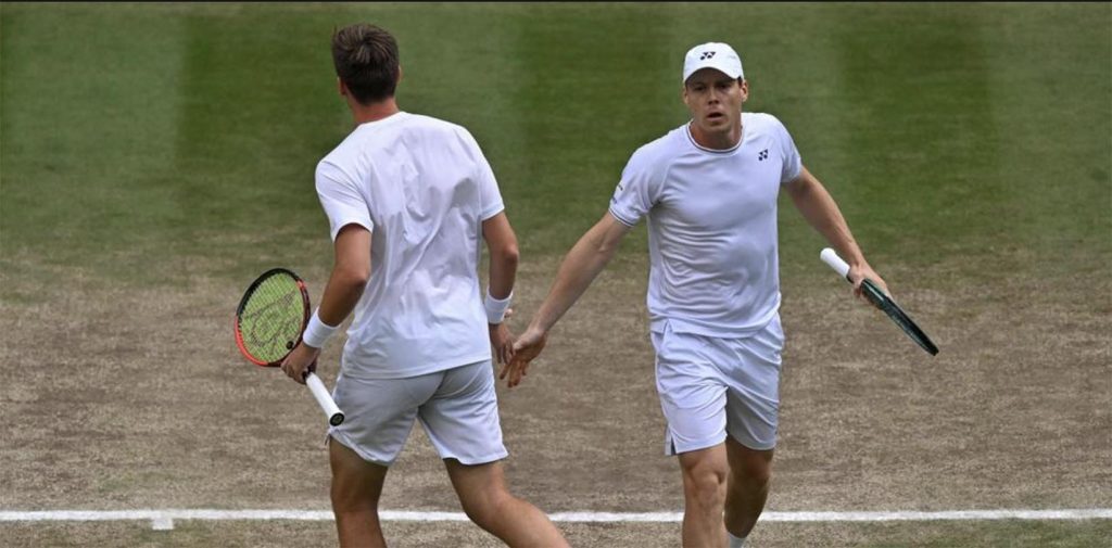 Wimbledon Men’s Doubles Final Purcell/Thompson vs Heliovaara/Patten